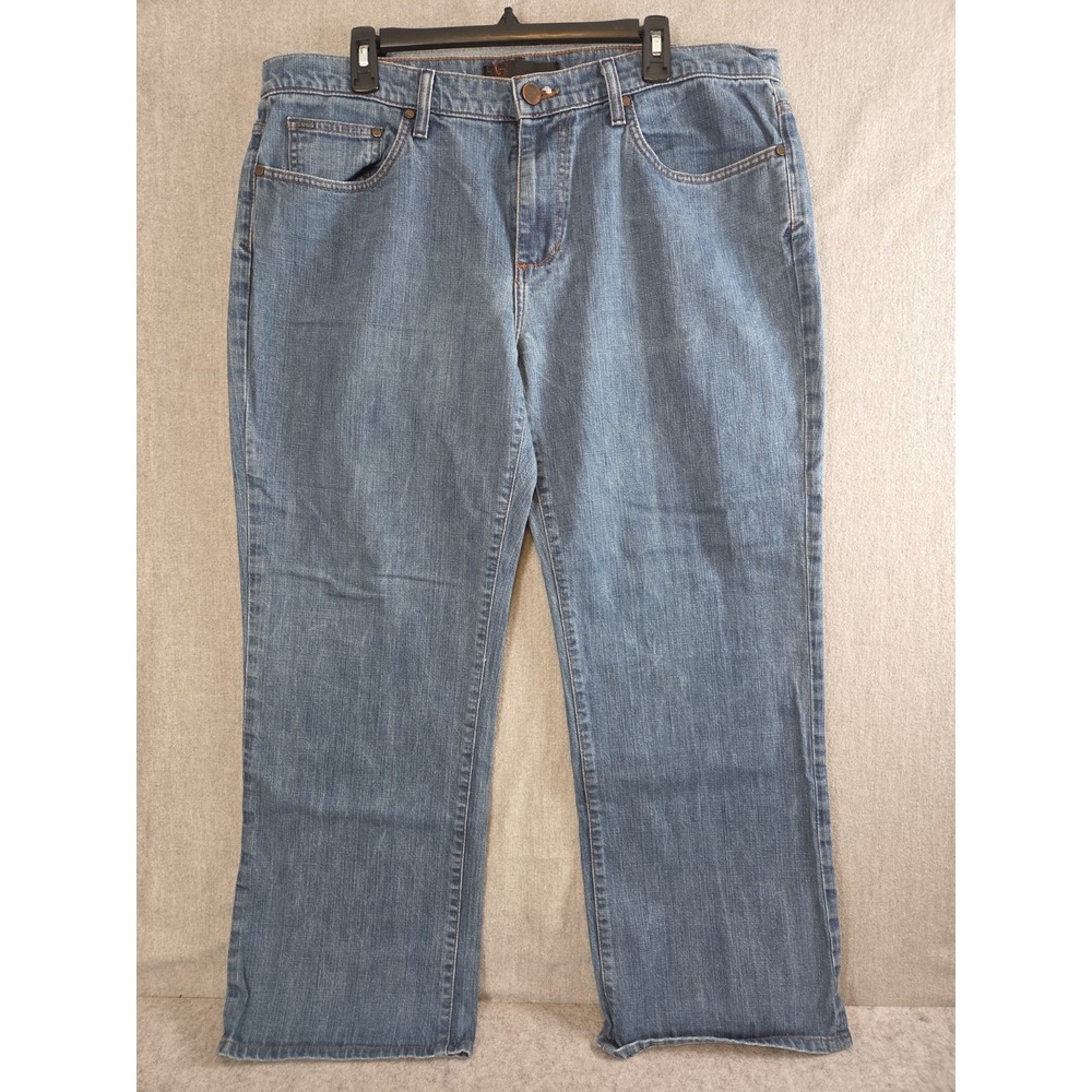 Joe Jeans Mens 38S Blue Denim Relaxed Fit Straight Leg Casual Comfort Designer